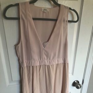 Wilfred silky light pink dress sz 4